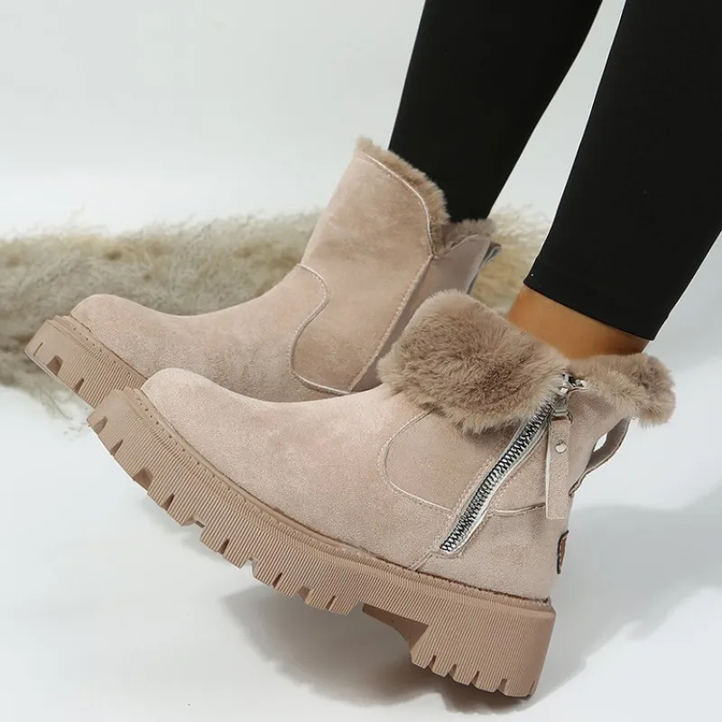 Plush Comfort Anti-Slip Winter Boots