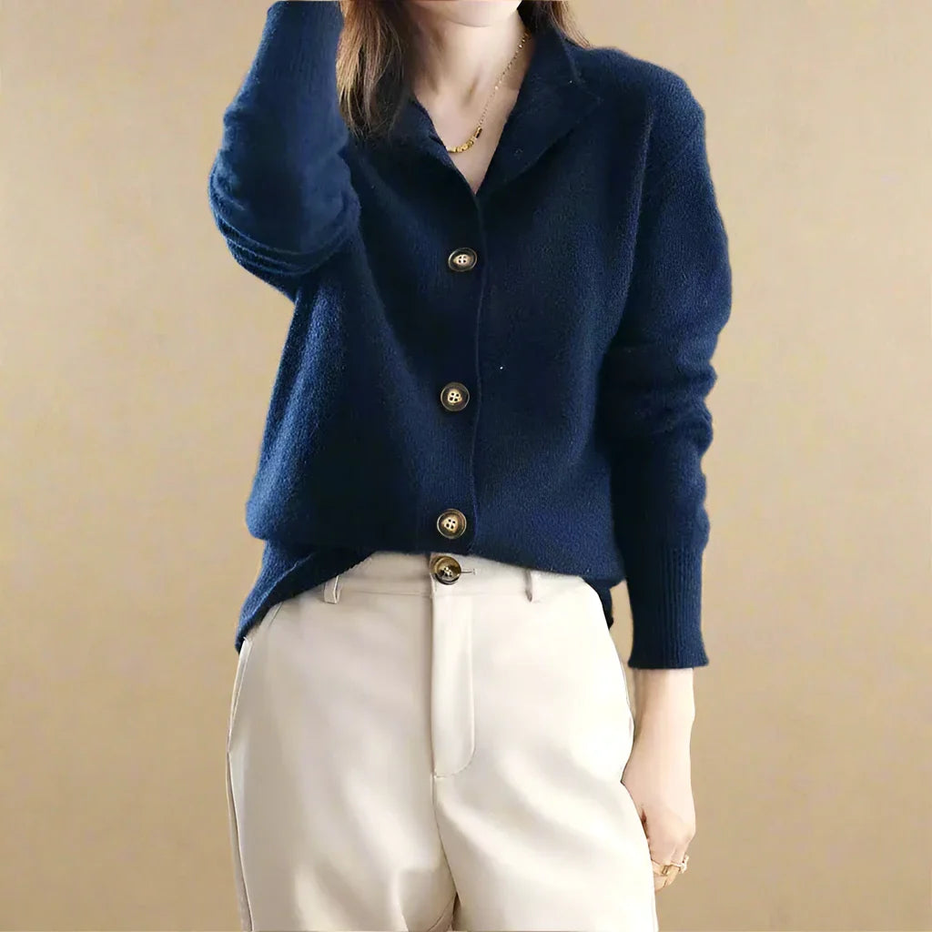Wool-Blend Cardigan