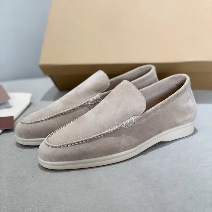 Suede Loafers
