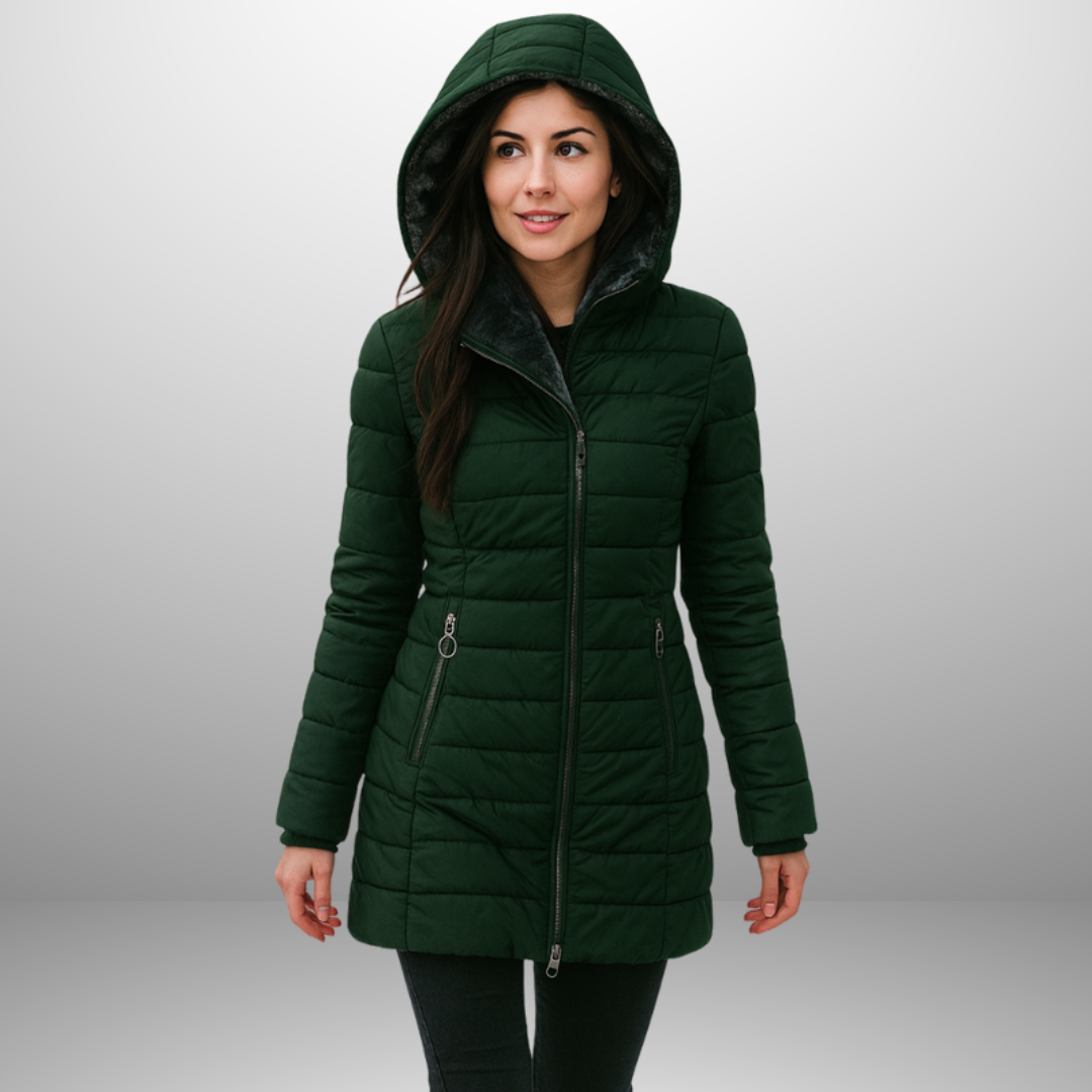 Elegant Parka with Plush Lining