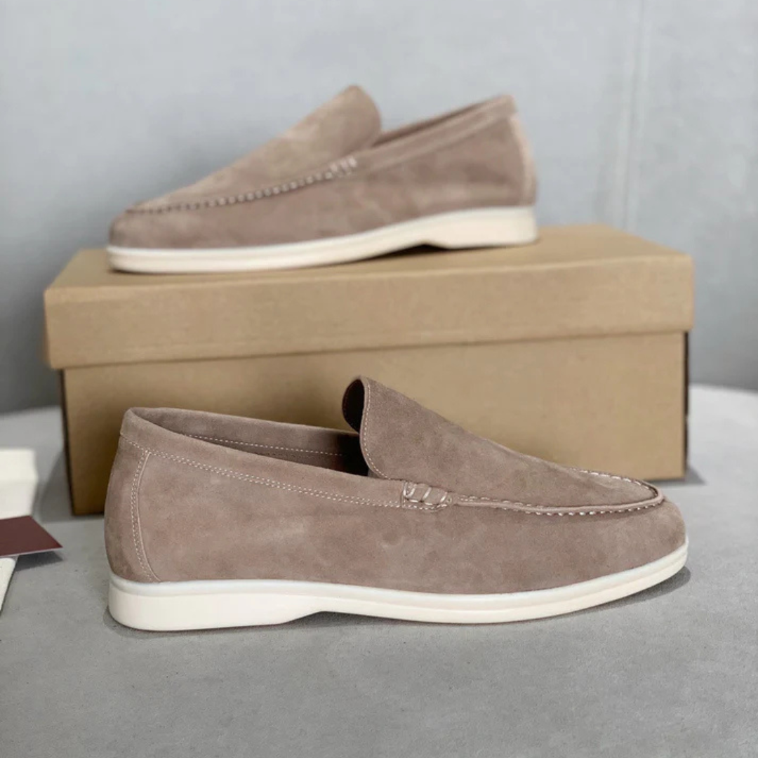 Suede Loafers
