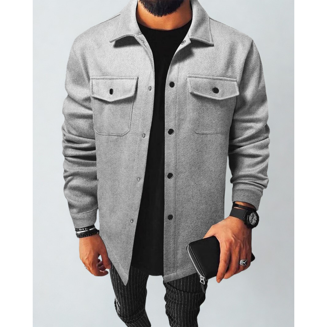 Signature Snap-Front Overshirt