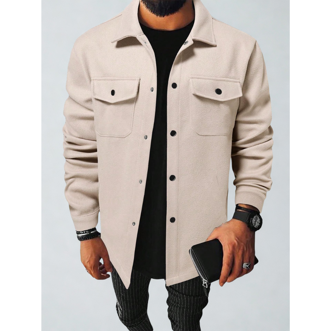 Signature Snap-Front Overshirt