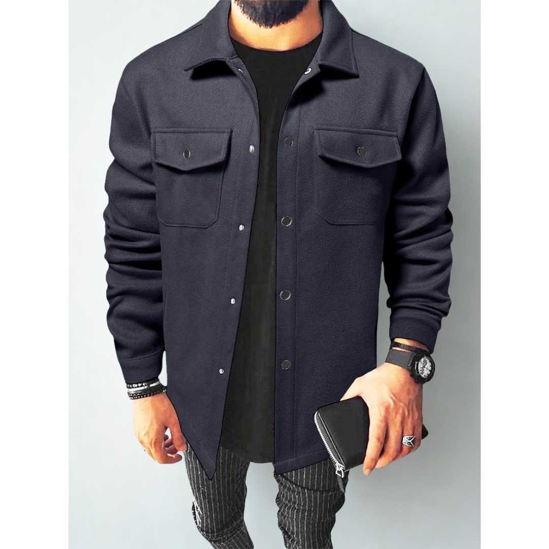 Signature Snap-Front Overshirt