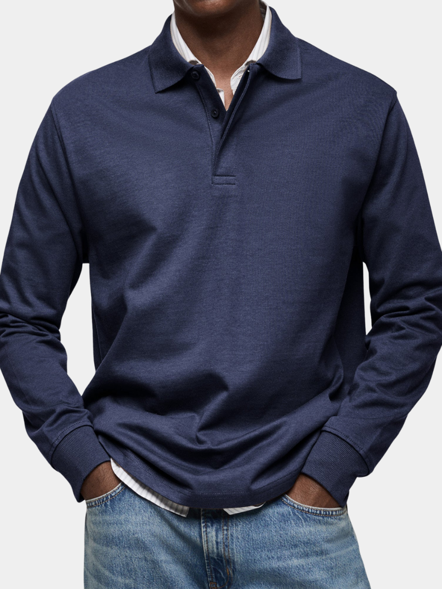 Classic Long-Sleeve Polo