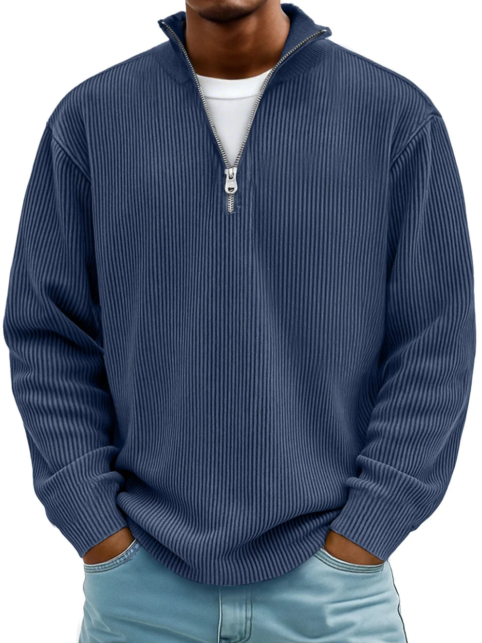 Modern Half-Zip Sweater
