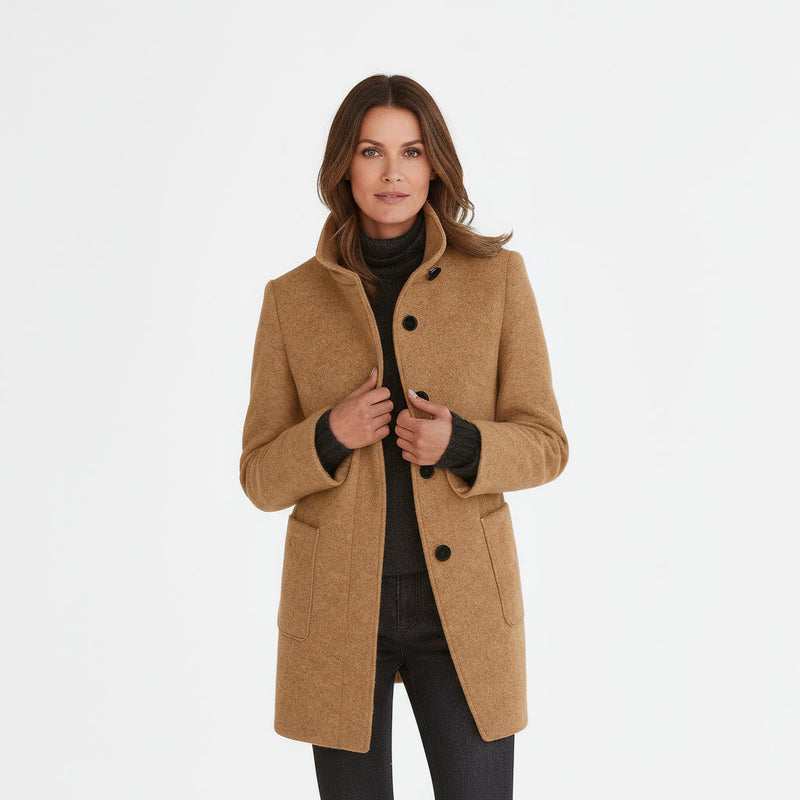 Classic Wool Blend Coat