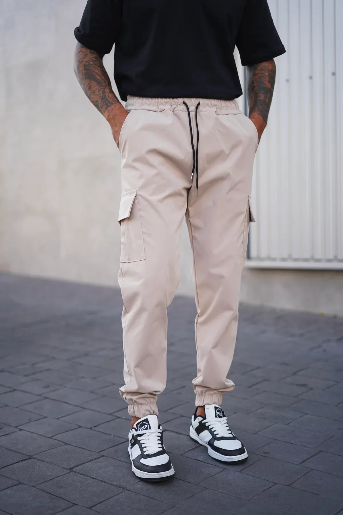 Urban Ease – Premium Cotton Cargo Pants
