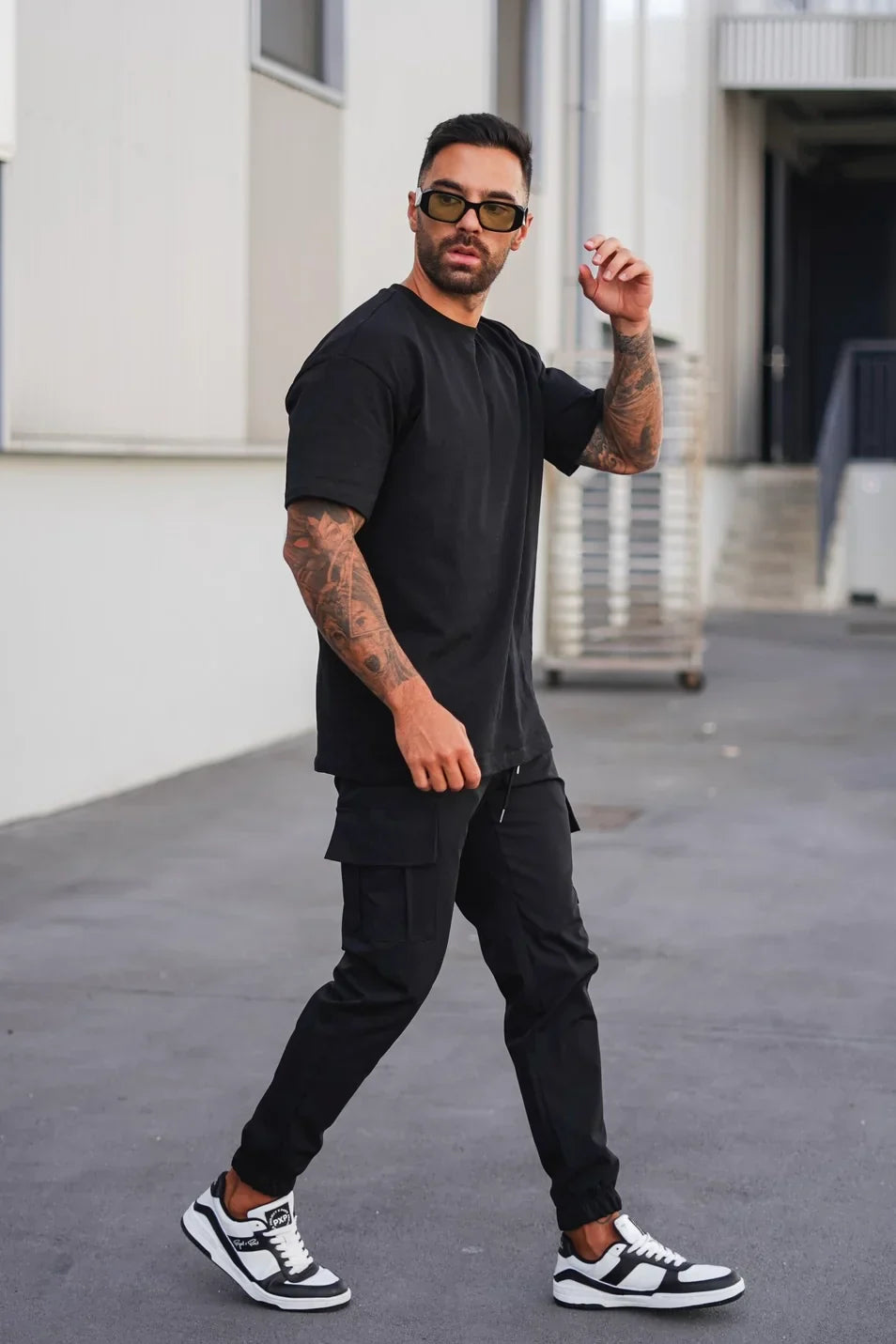 Urban Ease – Premium Cotton Cargo Pants