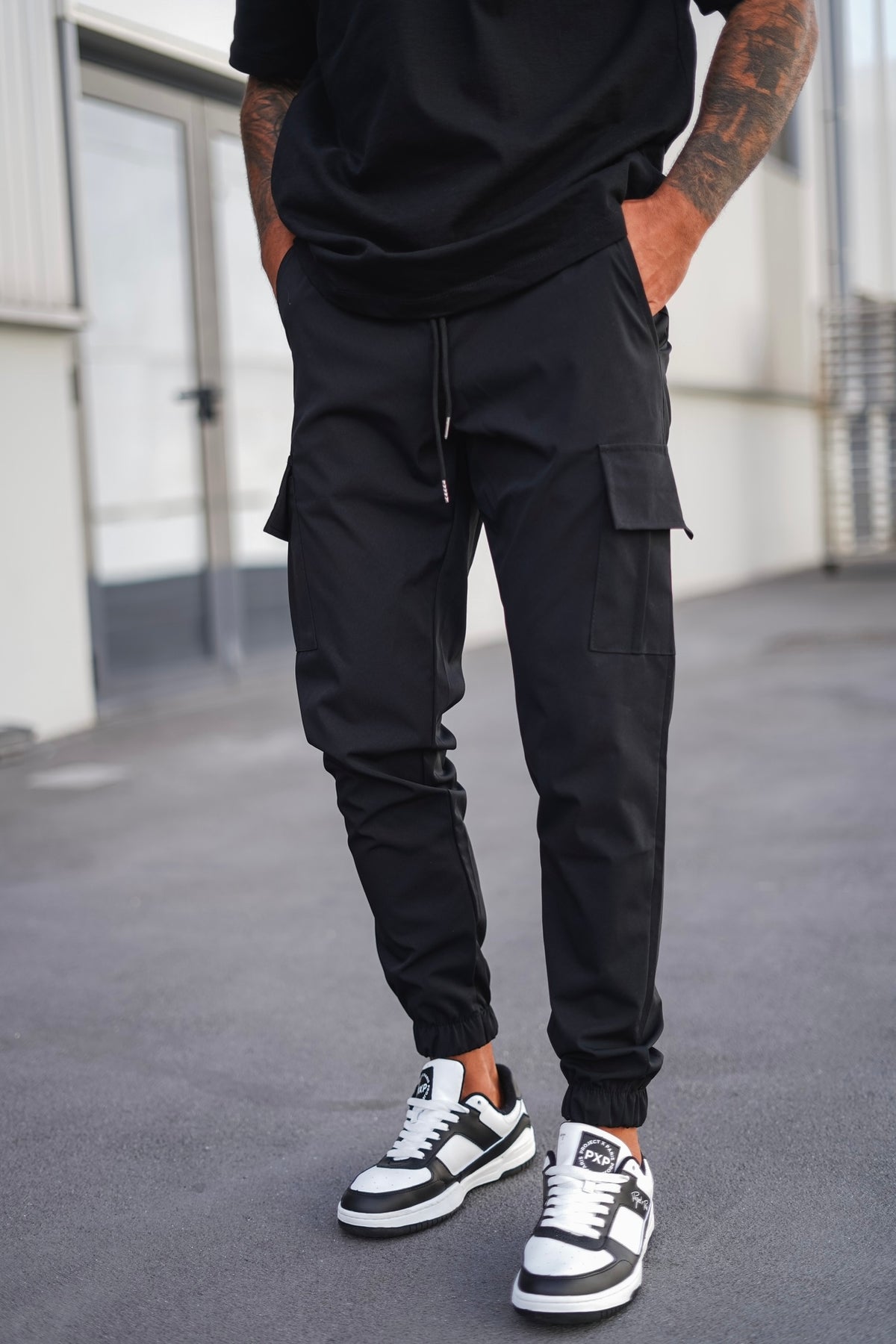 Urban Ease – Premium Cotton Cargo Pants