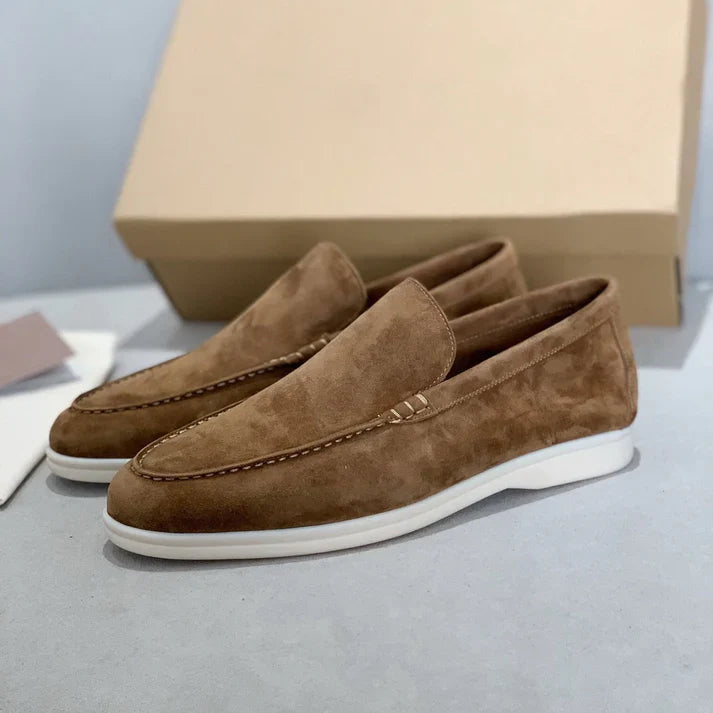 Suede Loafers