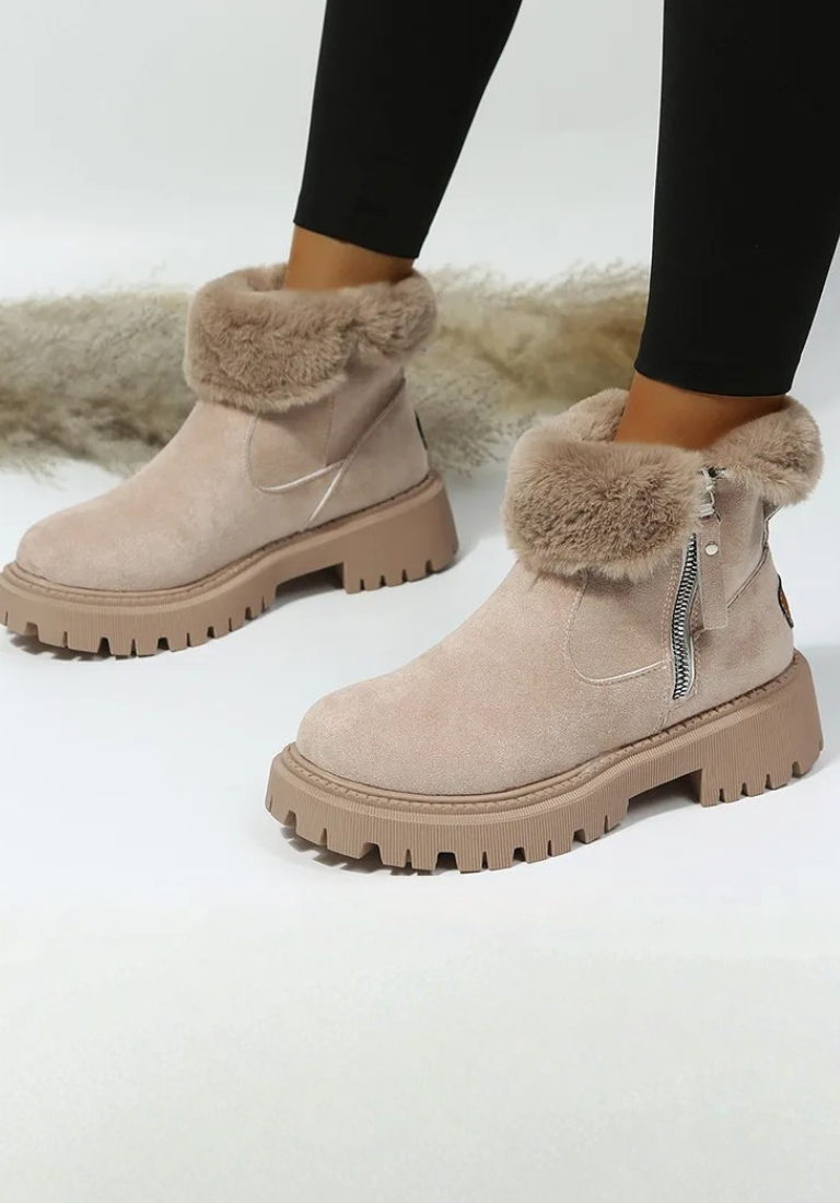 Plush Comfort Anti-Slip Winter Boots