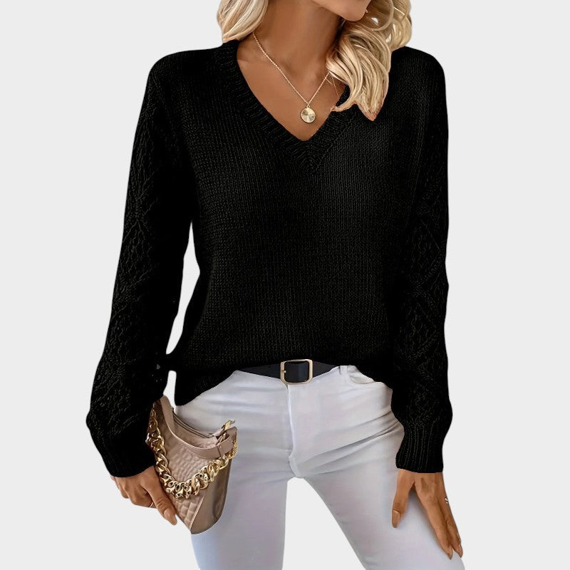 Elegant Lace Knit Top